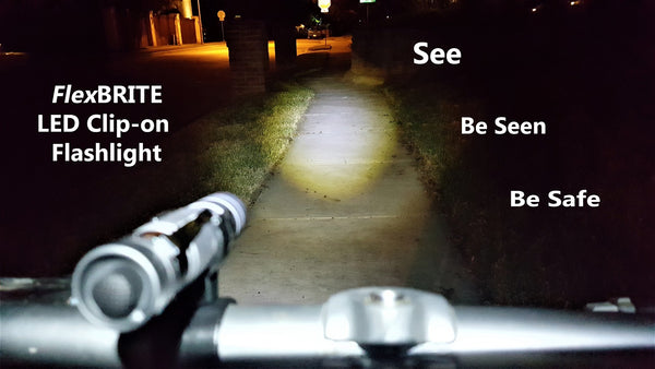 FlexBRITE LED Clip-on Flashlight